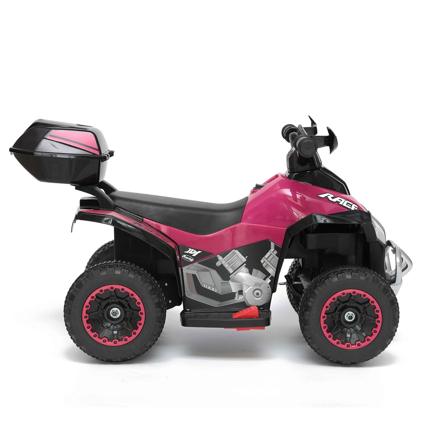 Cuatrimoto A Bater&iacute;a Quad Lx Rosa Bebesit image number 6.0