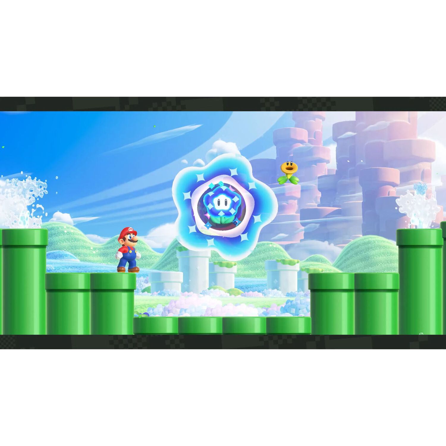 Consola Nintendo Switch 1.1 Neon + Super Mario Bros Wonder + 3 Meses NSO image number 4.0