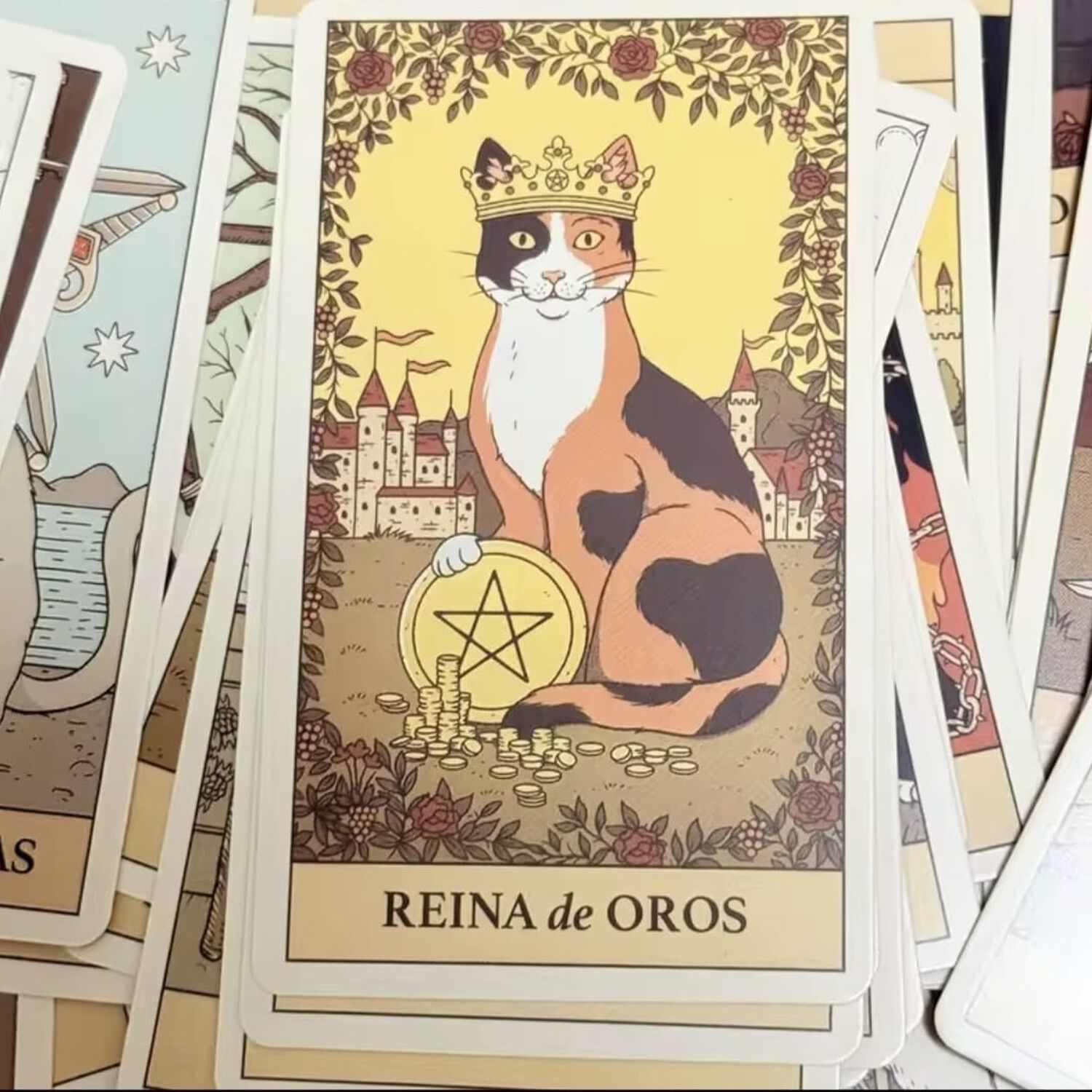 Tarot De Los Gatos 78 Cartas En Espanol image number 8.0