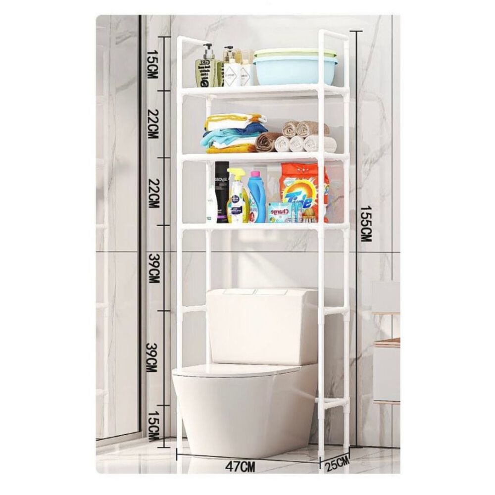 Toallero Mueble Baño Estante Rack Organizador Inodoro Wc image number 2.0