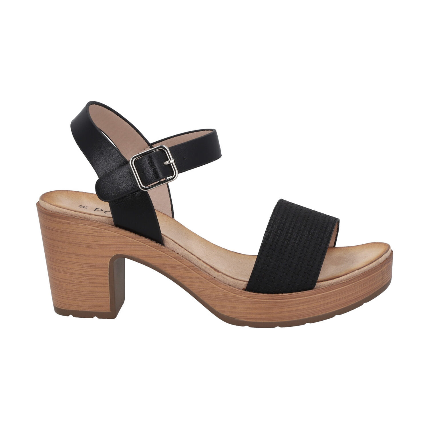 Sandalia Mujer Negro Trixie 2 Police image number 0.0