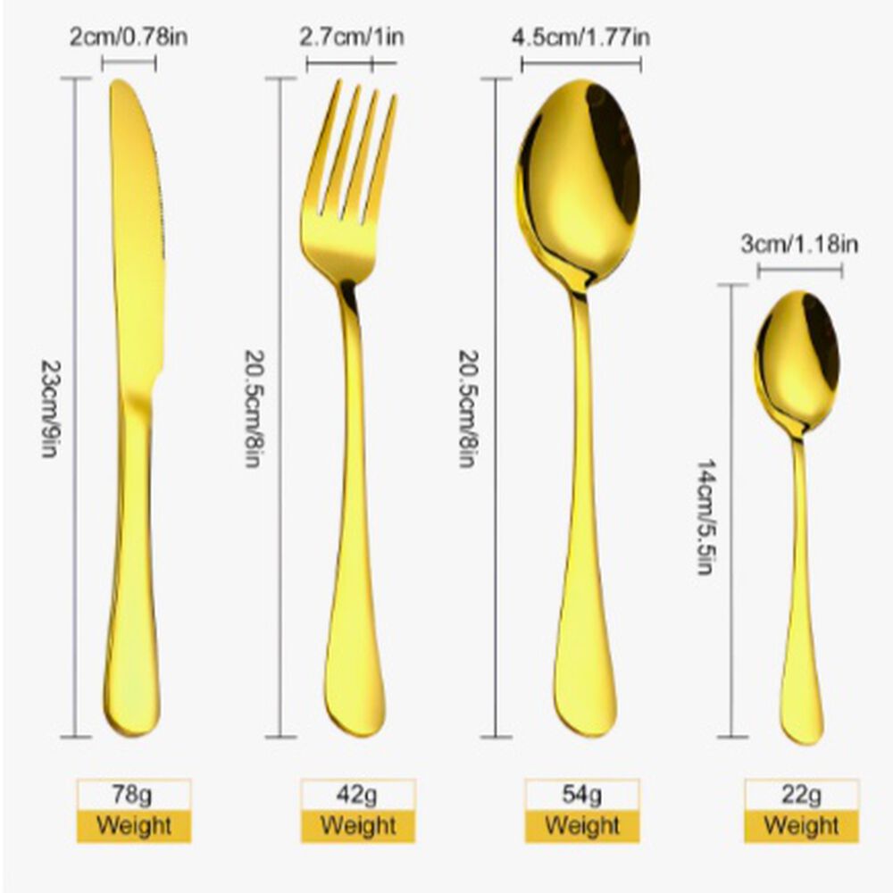 Set De Servicios Acero Inoxidables Tornasol image number 1.0