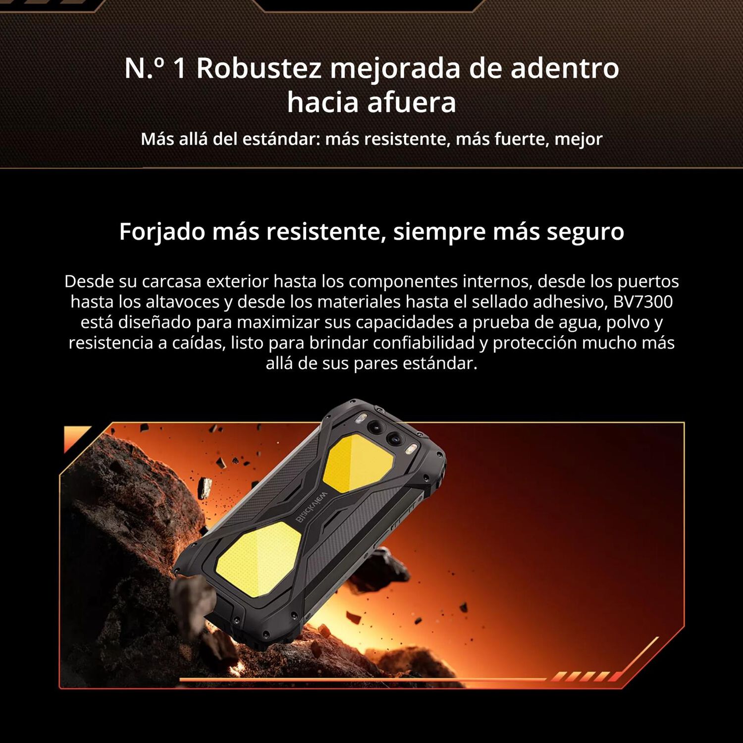 Blackview Bv7300 - Smartphone Rugged 6.67" 50 Mp + C&aacute;mara Nocturna, 15.000 Mah image number 2.0