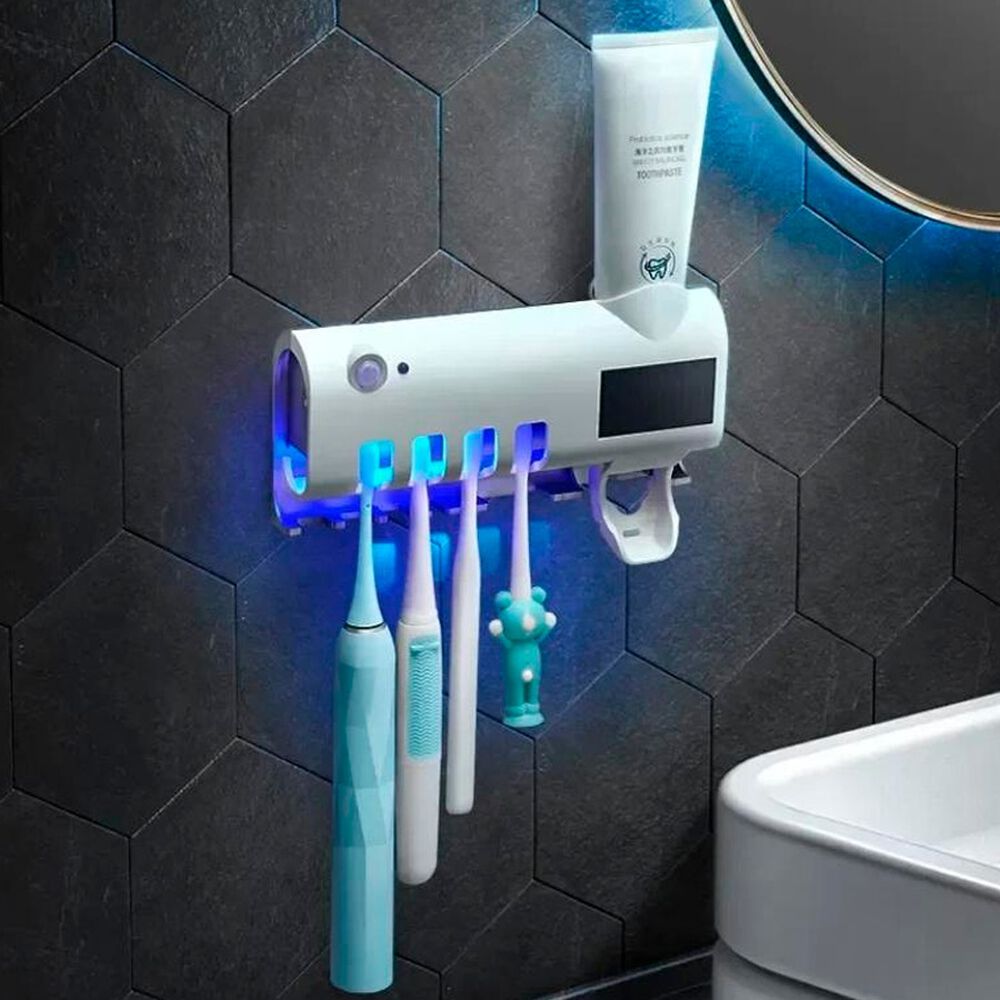 Soporte Esterilizador Multifuncional Uv Para Cepillos De Dientes image number 5.0