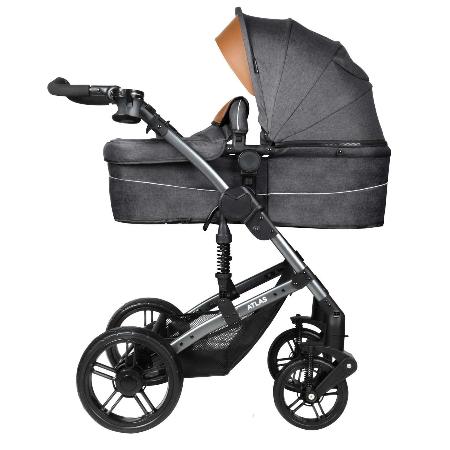 Coche Travel System Atlas Gris image number 4.0