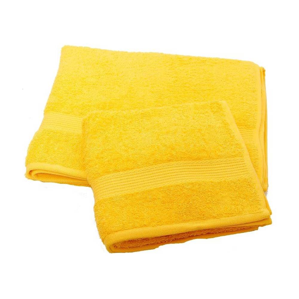 Set 2 Toallas Florentino 100% Algodon Amarillo image number 0.0