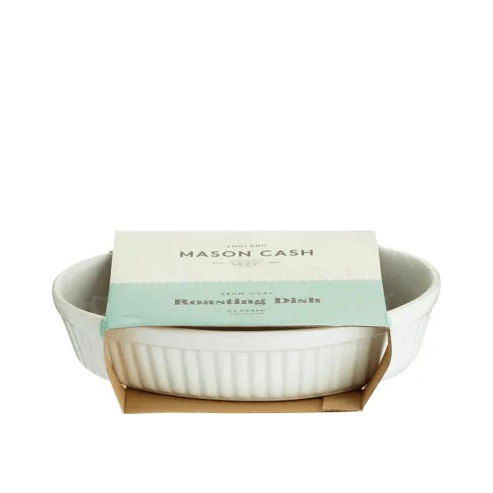 Fuente Classic Collection Ovalada Blanca 28 Cms image number 0.0