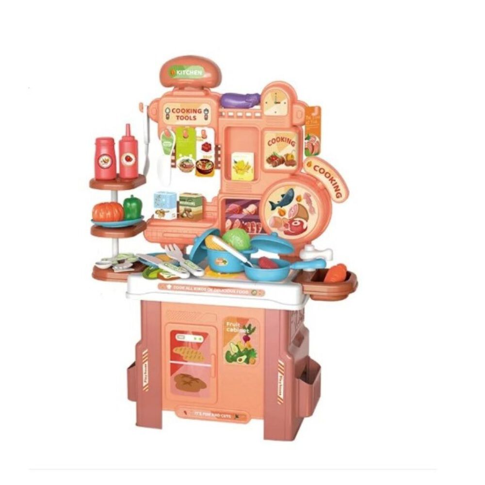 Set De Cocina Juguete Para Niños 46pcs Mesa Accesorios image number 0.0