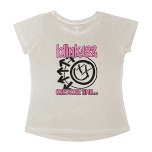Polera Mujer Blink 182 One More Time Relieve Fucsia