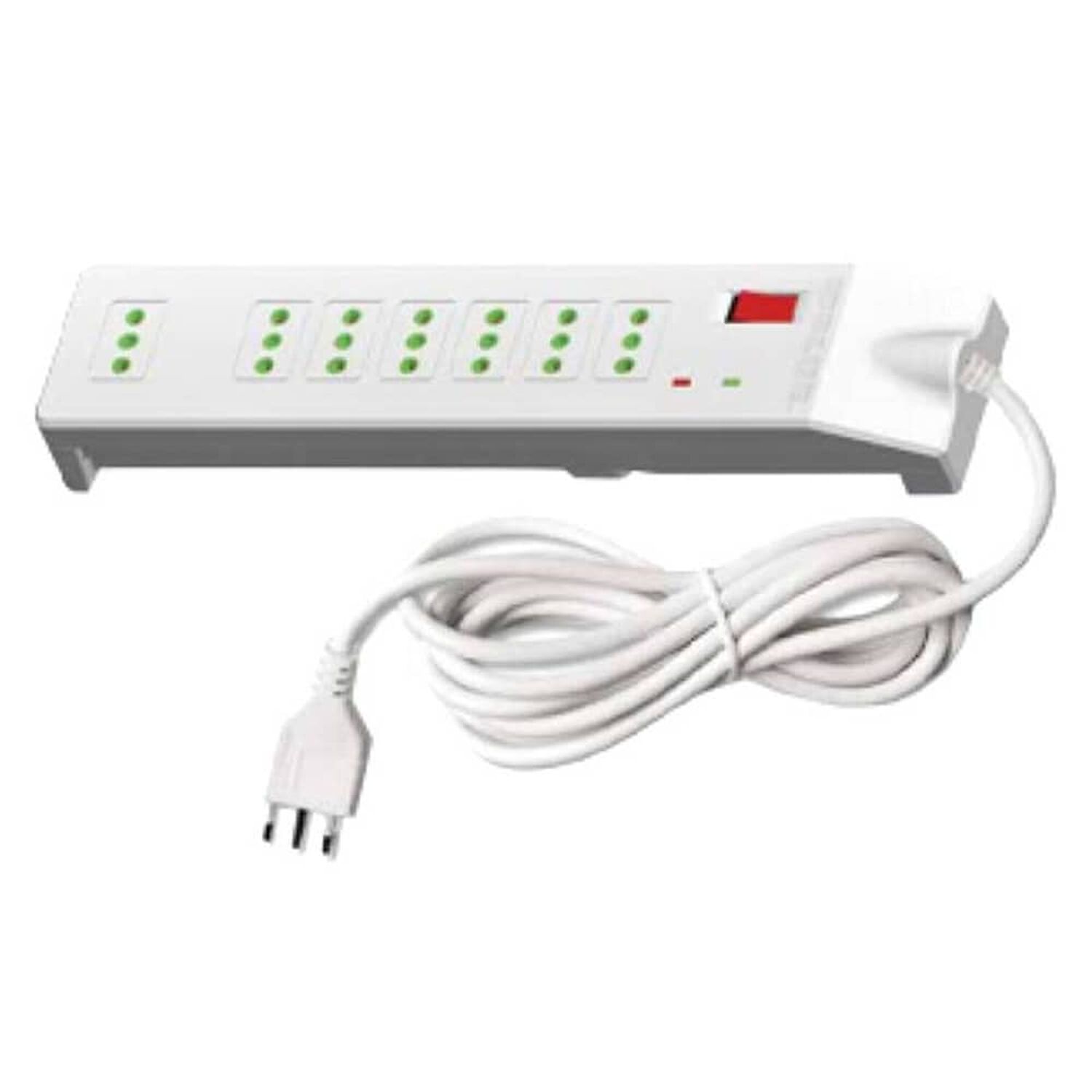 Alargador Protector De Voltaje Dblue 7 Entradas 2,1 Metros Dbexp001 image number 0.0