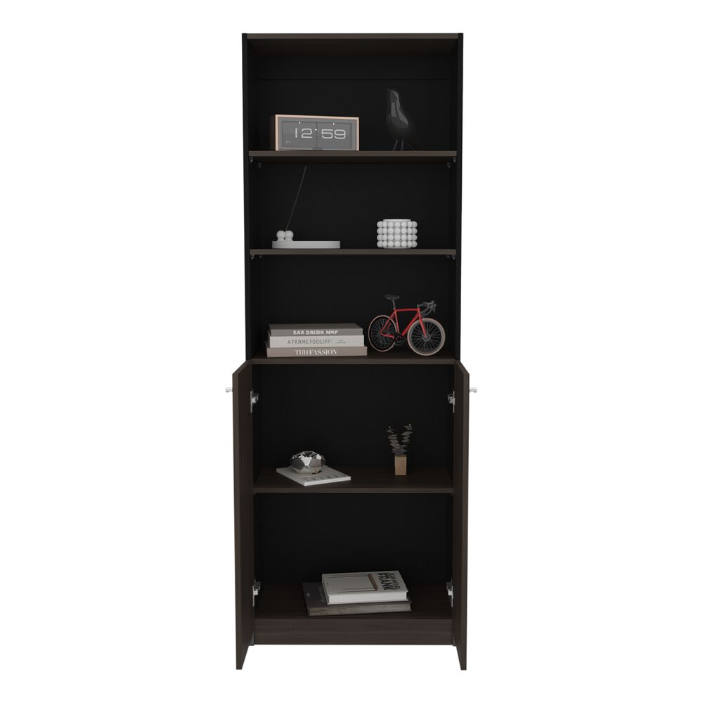 Estante Organizador De Libros 2 Puertas 180,6x62,8x29,9 Cm image number 4.0