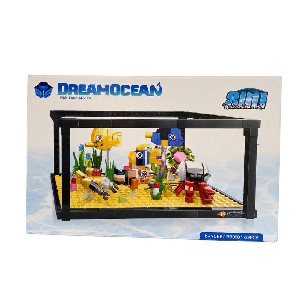 Set De Bloques De Construcci&oacute;n Acuario 729 Piezas image number 0.0