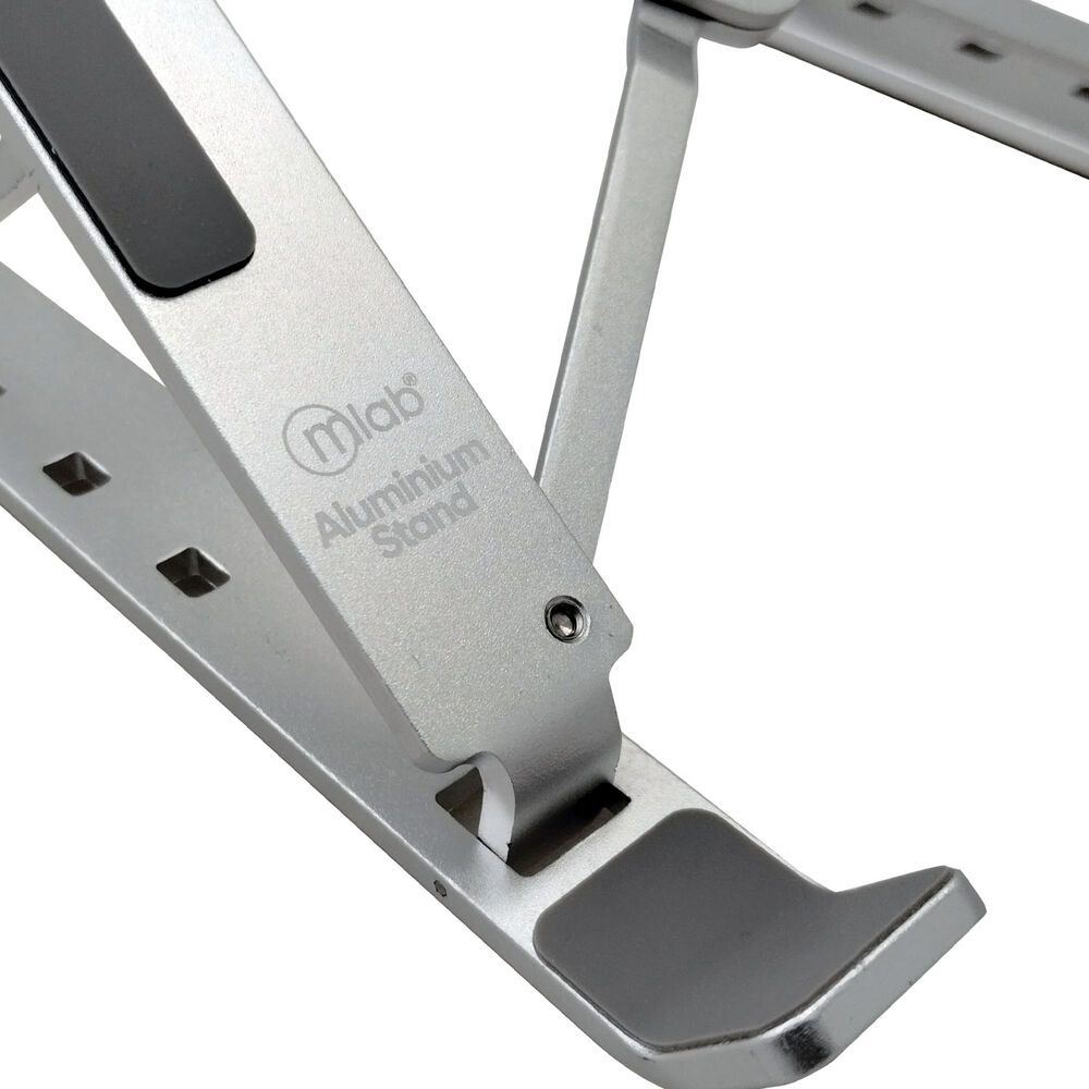 Soporte Plegable Para Notebook Laptop Stand, Met&aacute;lico, 7 Posiciones image number 2.0