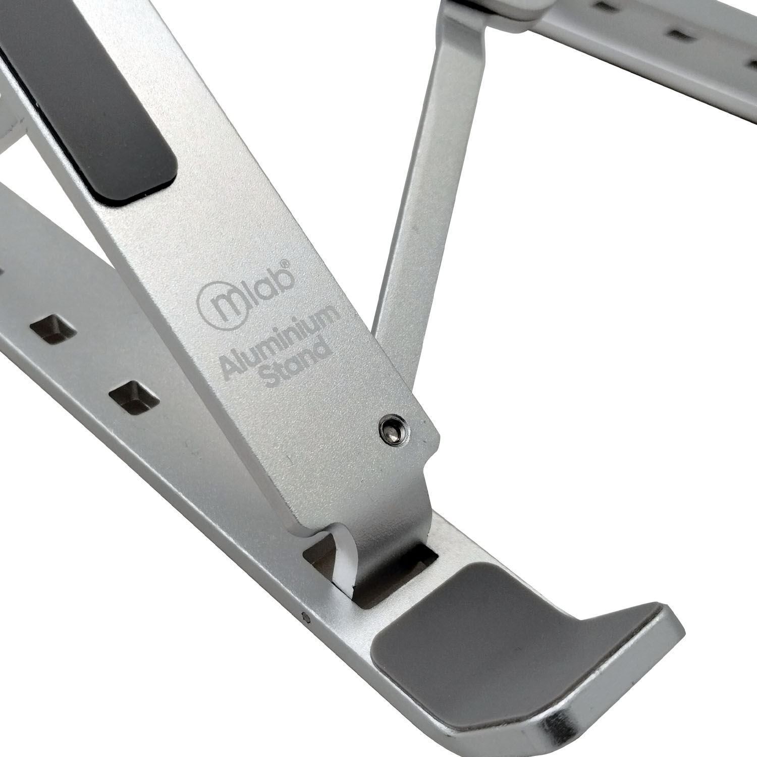 Soporte Plegable Para Notebook Laptop Stand, Met&aacute;lico, 7 Posiciones image number 2.0