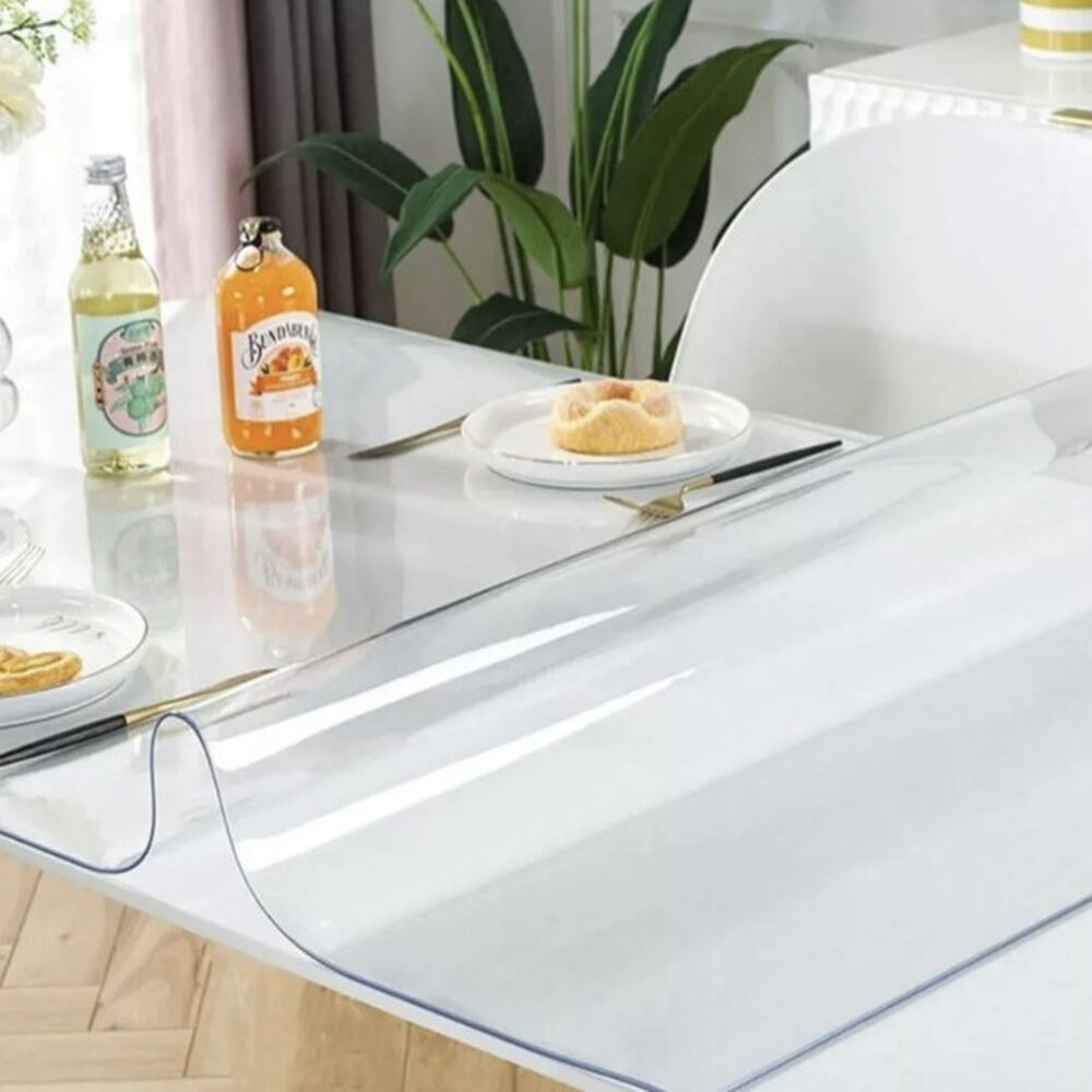 Mantel Transparente Premium 1mm Grueso Protector 90x183cm image number 1.0