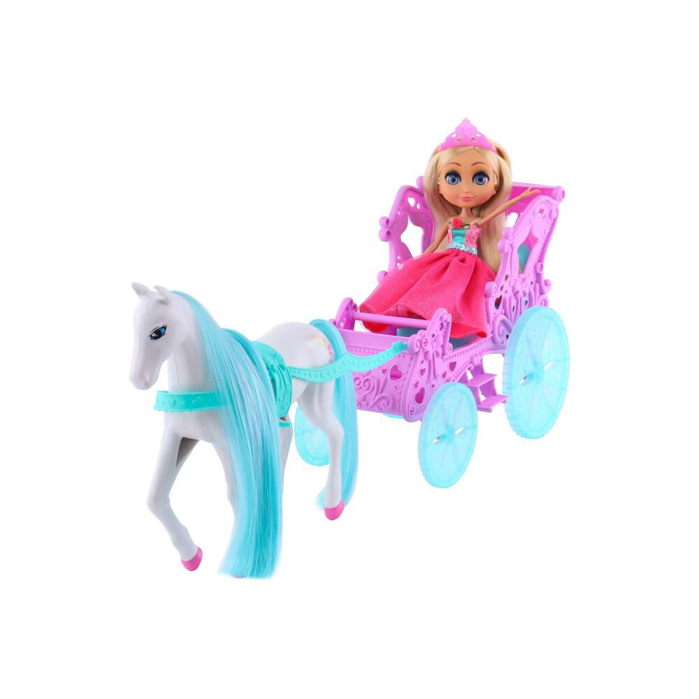 Mu&ntilde;eca Con Carruaje Little Bebops / 25cm image number 1.0