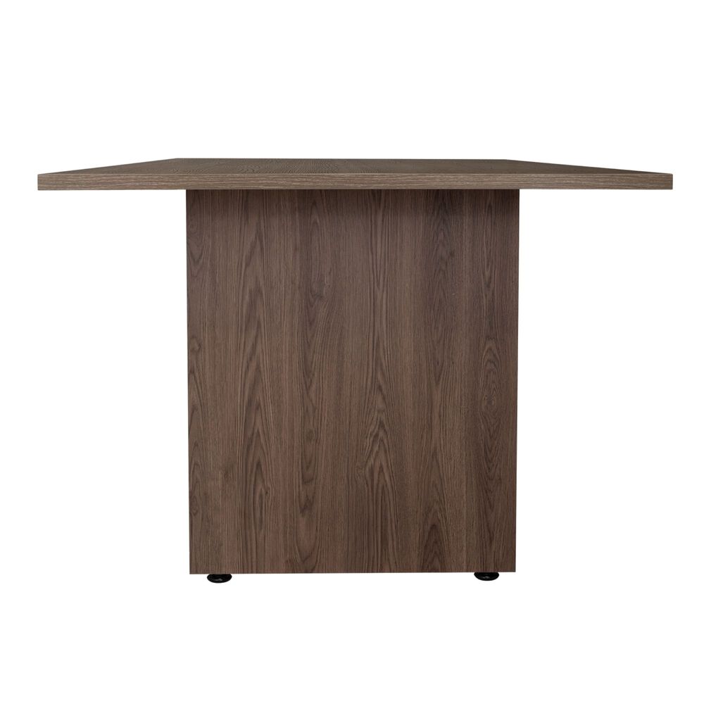Mesa De Reunion 75x200x100 Cm Fm-054n - Negro Y Cafe Oscuro image number 4.0