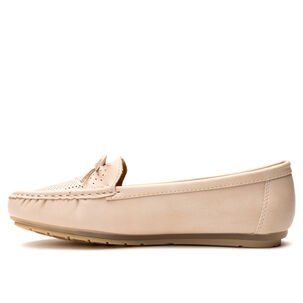 Mocasin Mujer Beige Alessia Chancleta