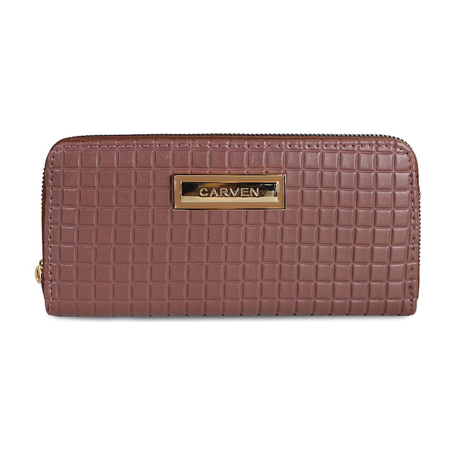 Billetera Mujer Nina Brown Carven Paris image number 0.0