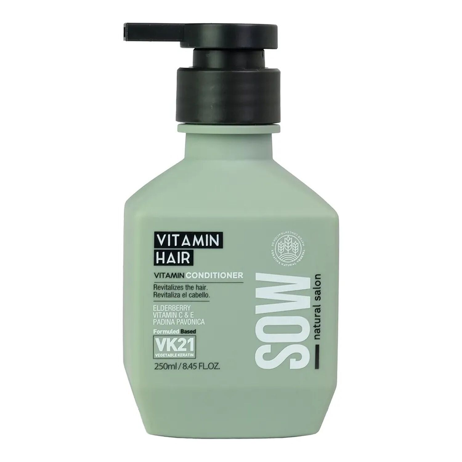 Sow Vitamin Hair Acondicionador Vk21 Nutritivo Cabello Seco 250ml image number 0.0