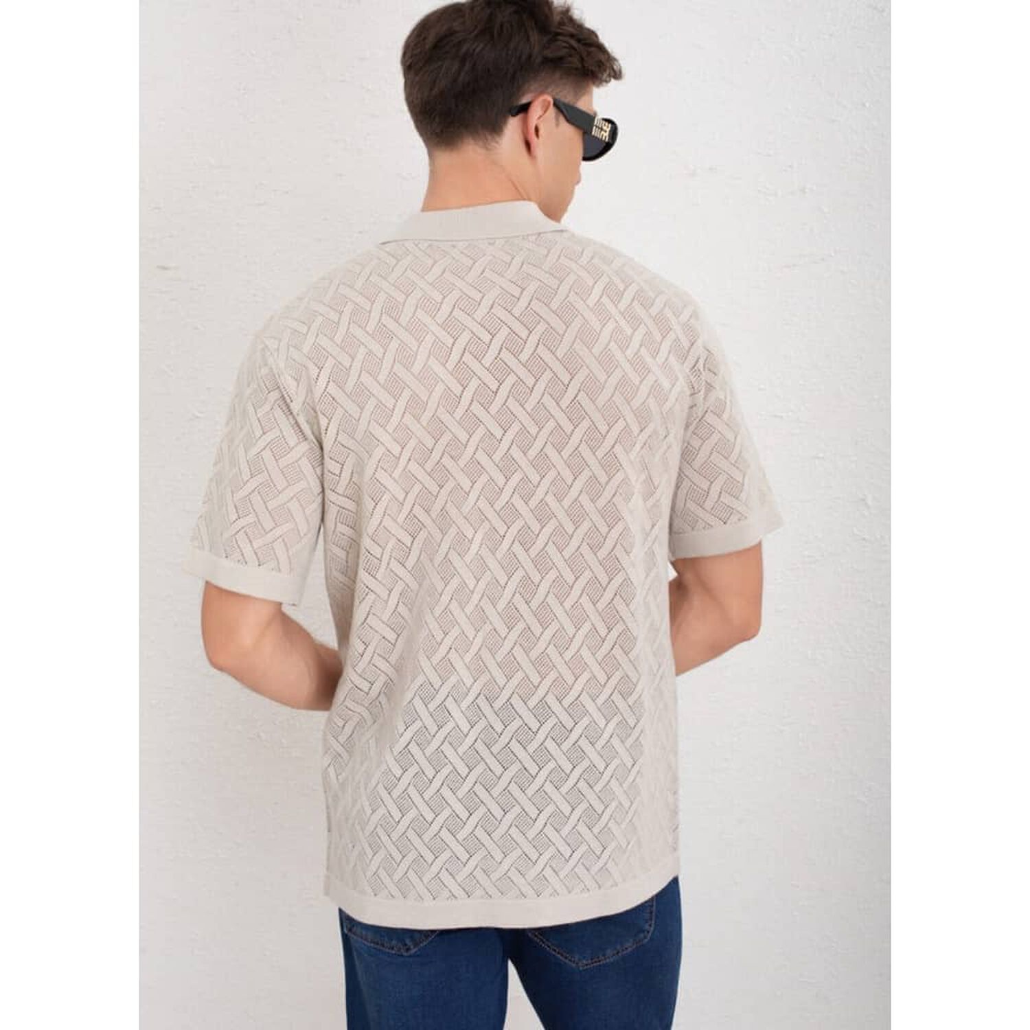 Camisa Tejida Hombre New York image number 1.0