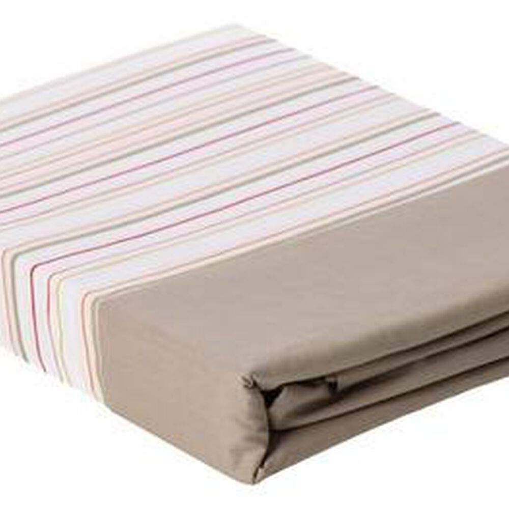 Sabana Andes Estampada 180 Hilos Listado 102 2 Plaza image number 2.0