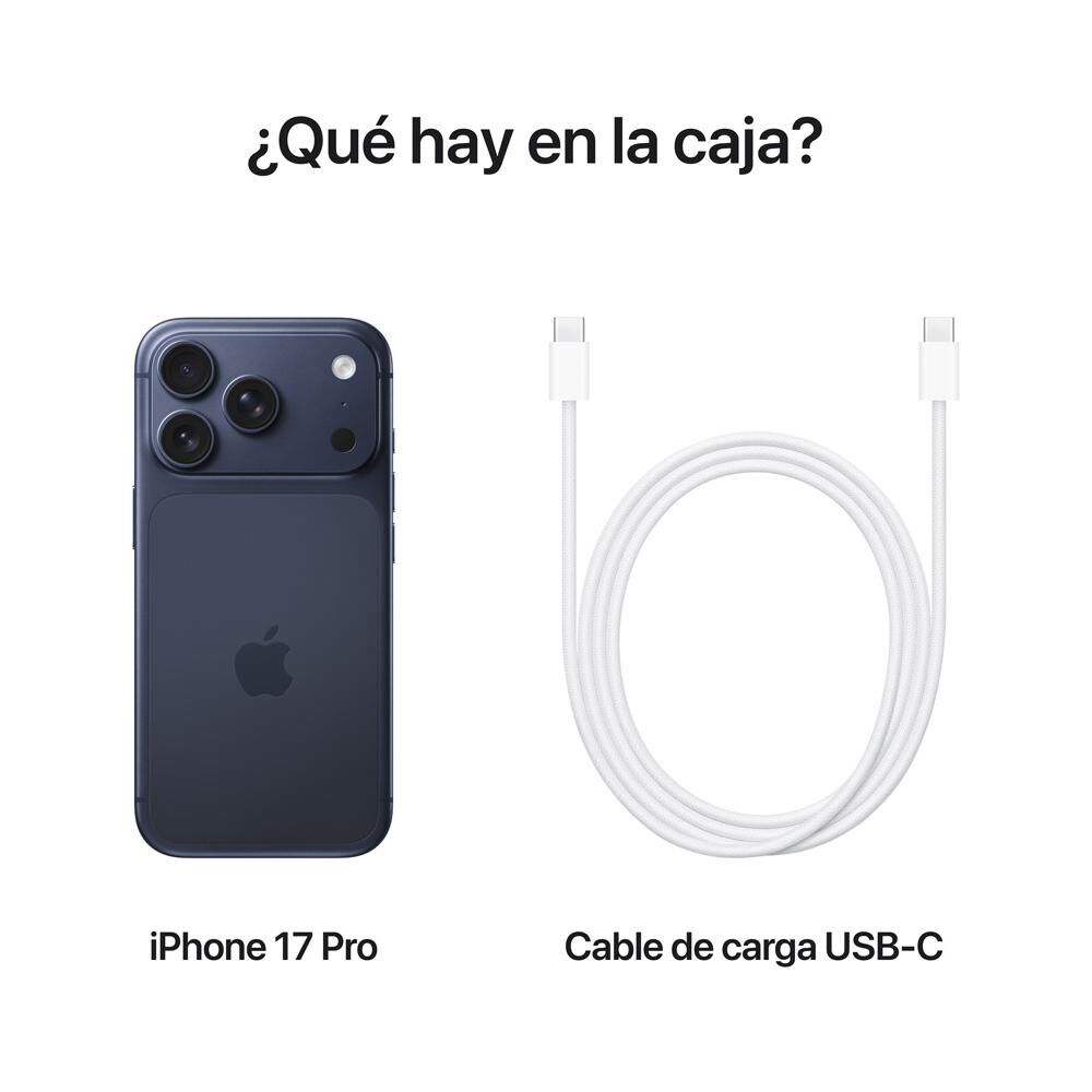 Iphone 17 Pro Apple / 5G / 256 GB / Azul Profundo / Liberado image number 7.0