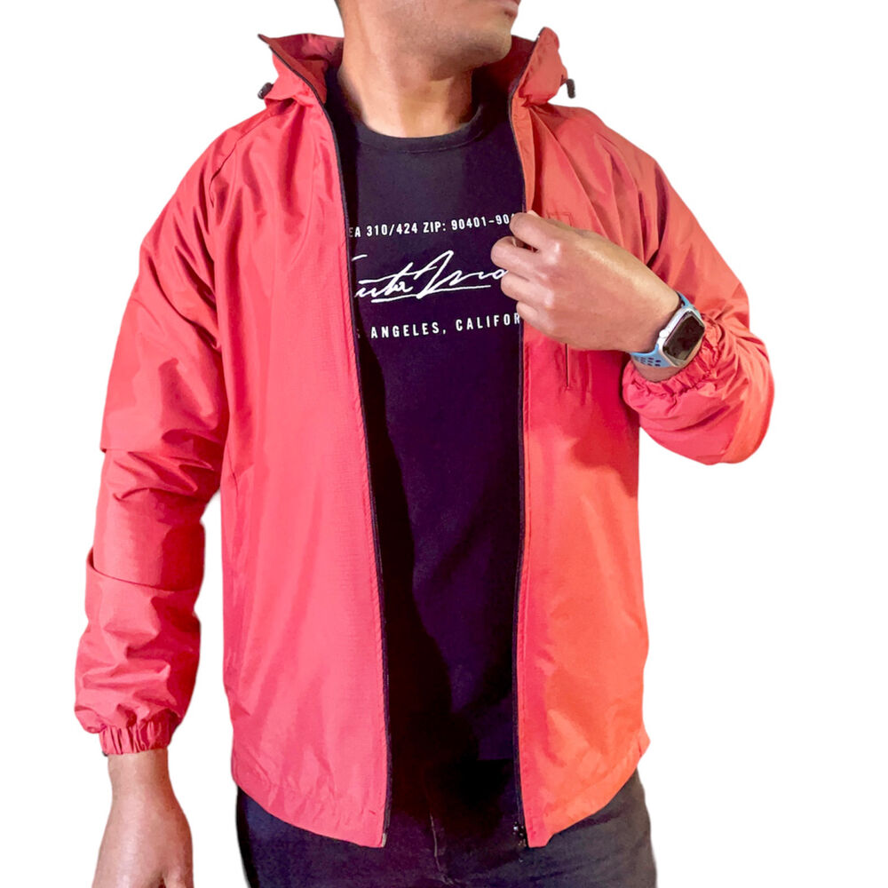 Chaqueta Cortaviento Impermeable Hombre image number 0.0