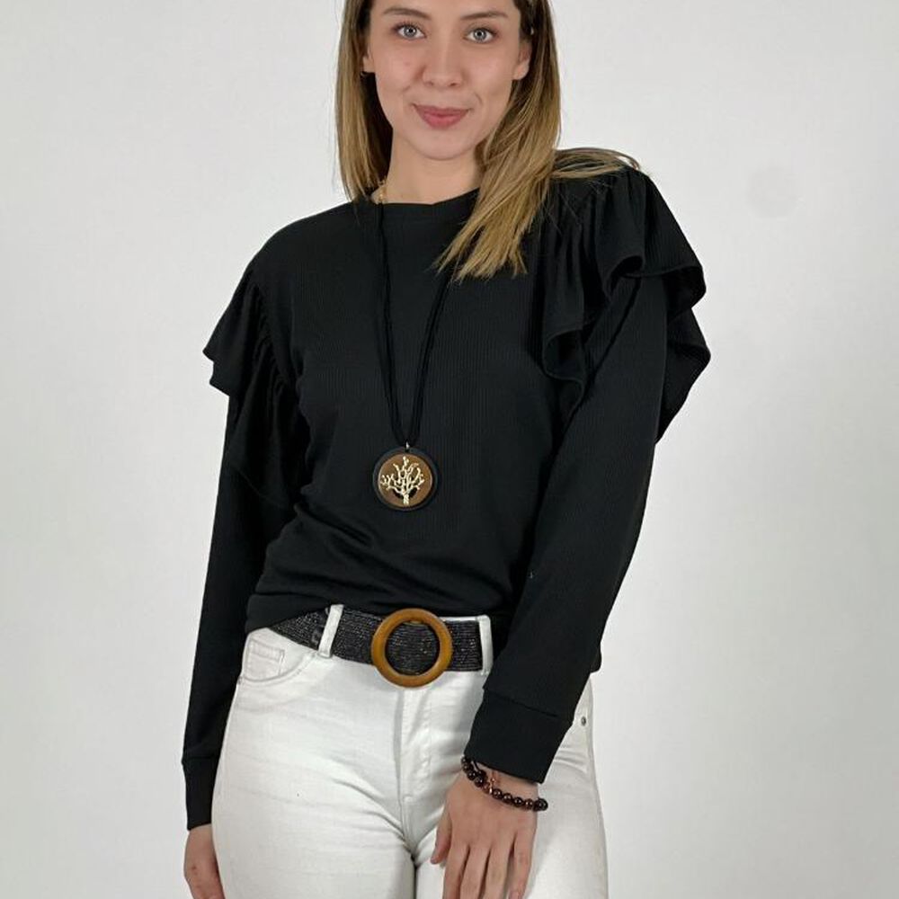 Polera Monserrat Faroleo En Hombros image number 8.0