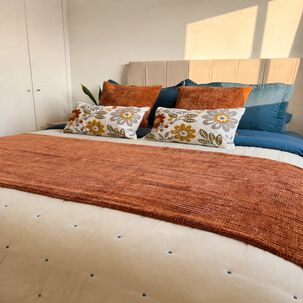 Set Renovaci&oacute;n Dormitorio Oto&ntilde;o Terracota 8 Piezas King