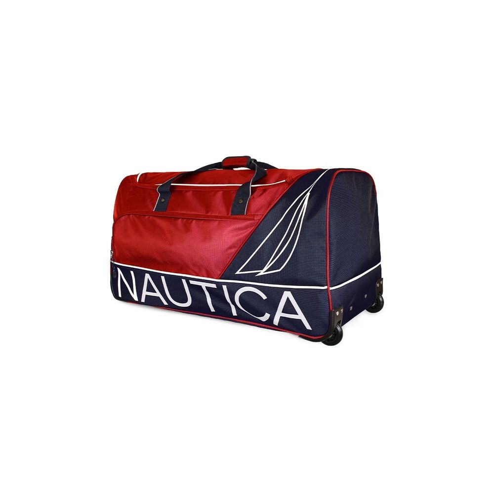 Set 3 Bolsos De Viaje Mannar Rojo Nautica image number 4.0