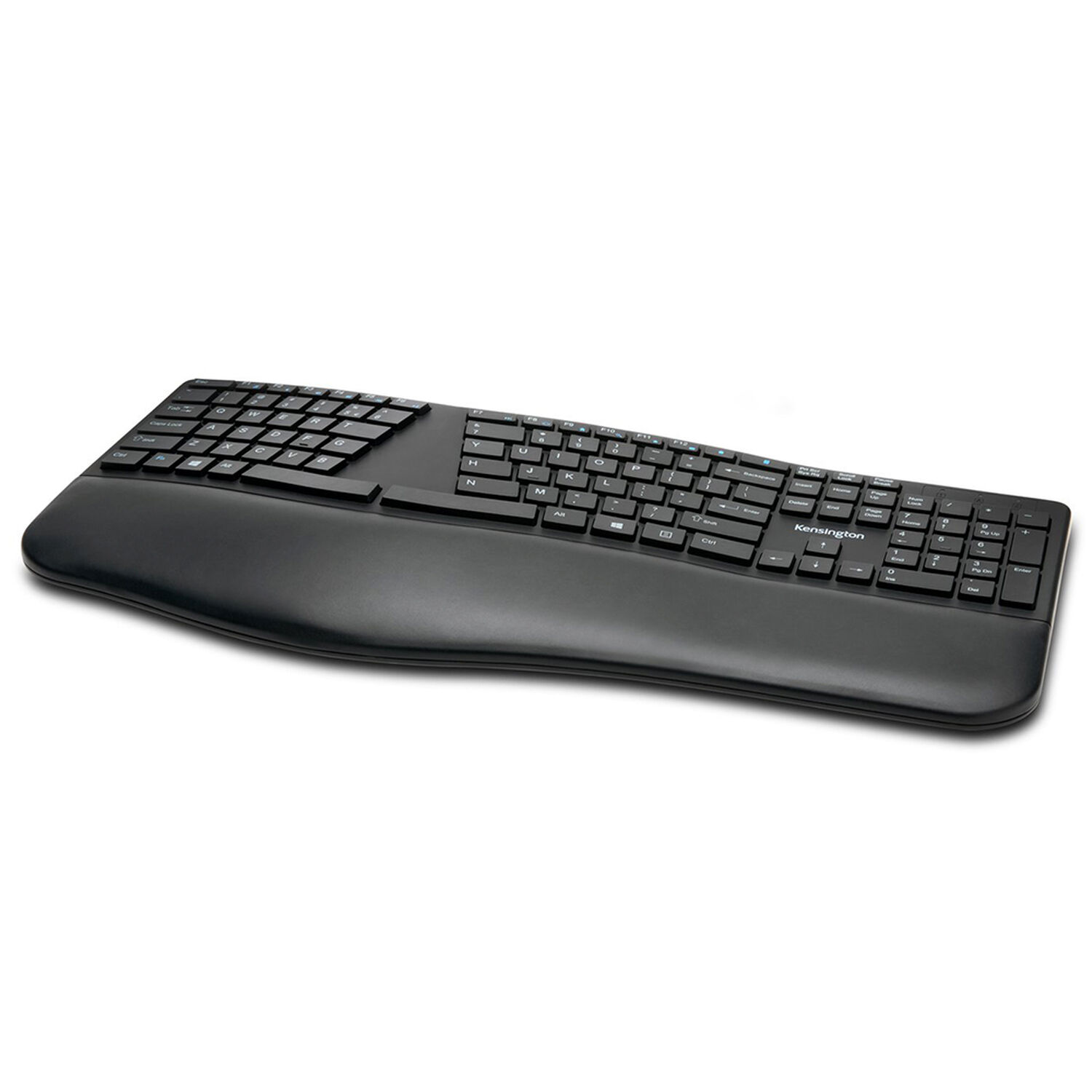 Teclado Inal&aacute;mbrico Ergon&oacute;mico Kensington - Negro image number 1.0