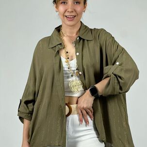 Blusa Crepe Diseño Ojo