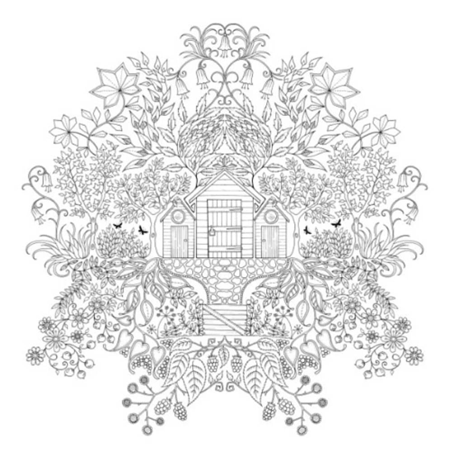 Libro Para Colorear Jardin Secreto image number 4.0