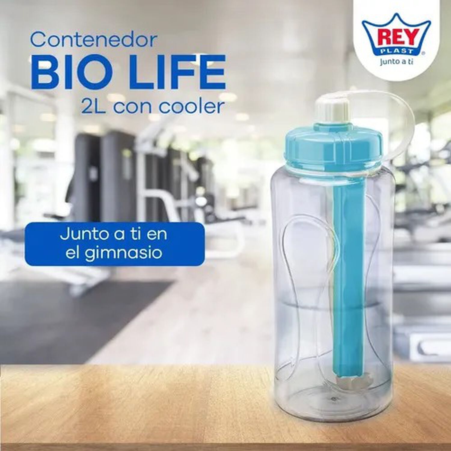 Botella Pote Contenedor De Agua Deportiva Camping Parque 2l image number 6.0