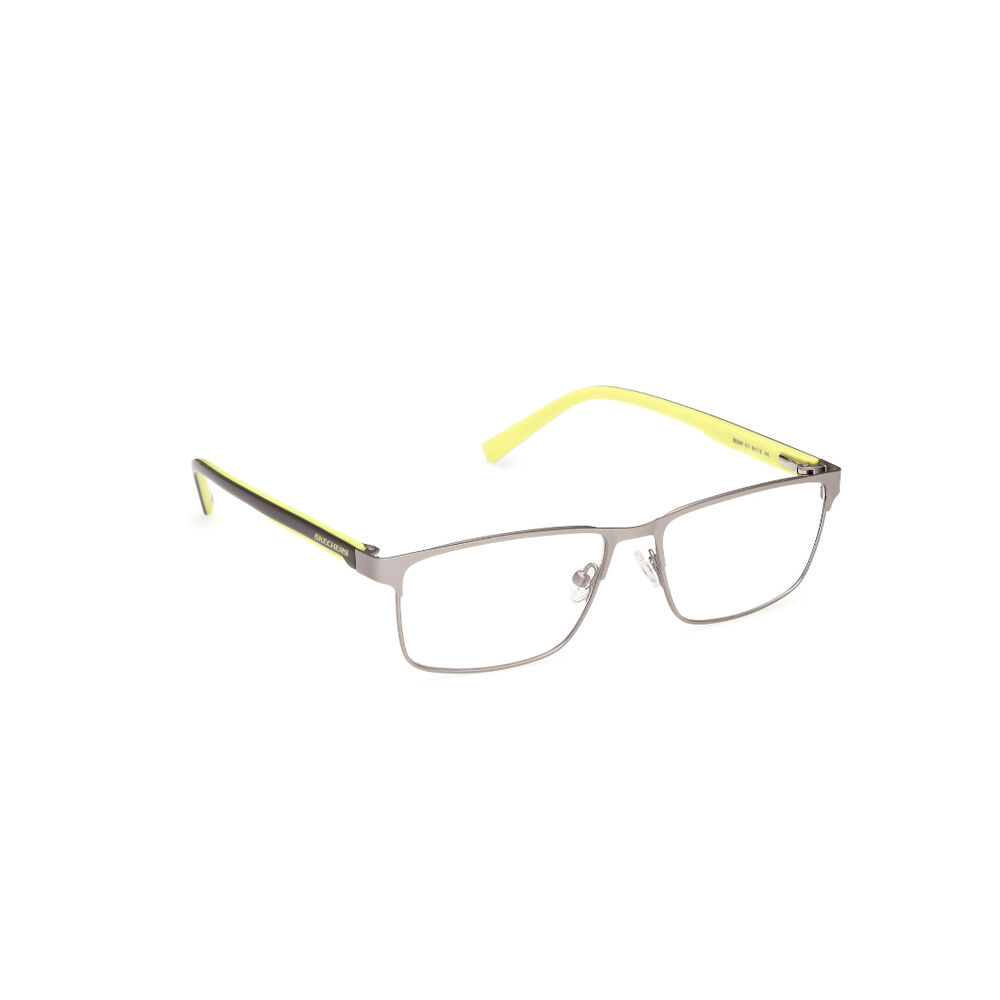 Lentes Ópticos Gris Mate Skechers image number 7.0