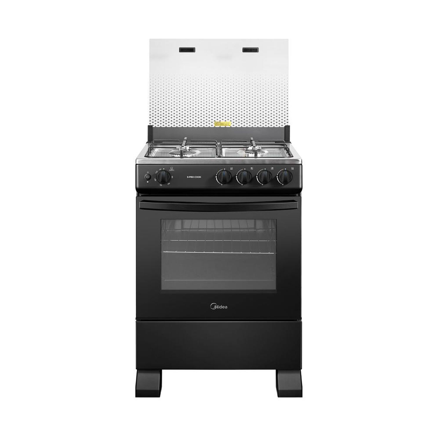 Cocina A Gas Midea MFO-MG24TCSSLBK / 4 Quemadores image number 2.0