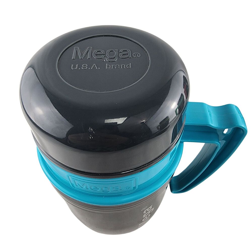 Termo New Mega 430ml Comida Caliente Boca Ancha Es Celeste image number 4.0