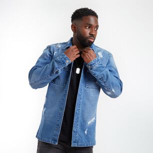 Chaqueta Denim Slim Hombre Rolly Go