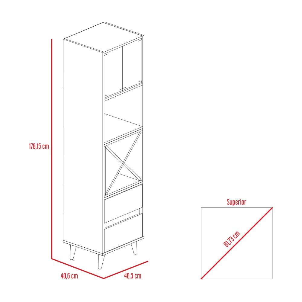 Bar Tuhome Salem/ 2 Puertas/ 2 Cajones image number 6.0