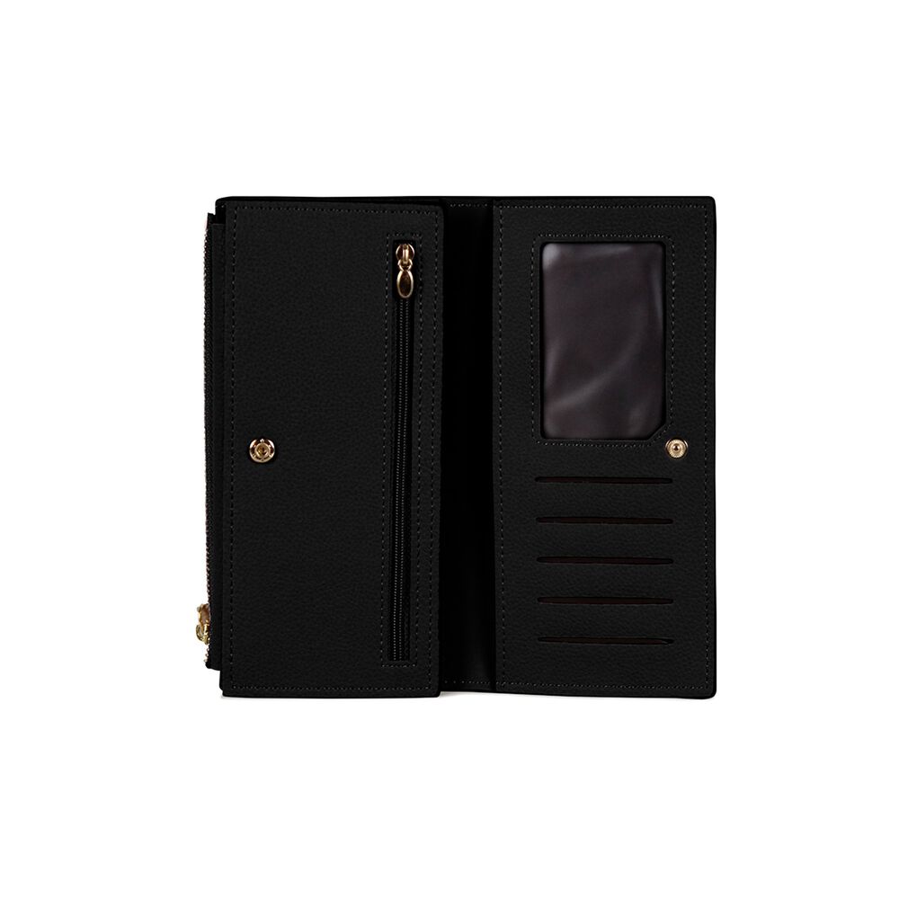 Pack Billetera Delia Negra + Pa&ntilde;uelo Oni Negro Carven image number 2.0