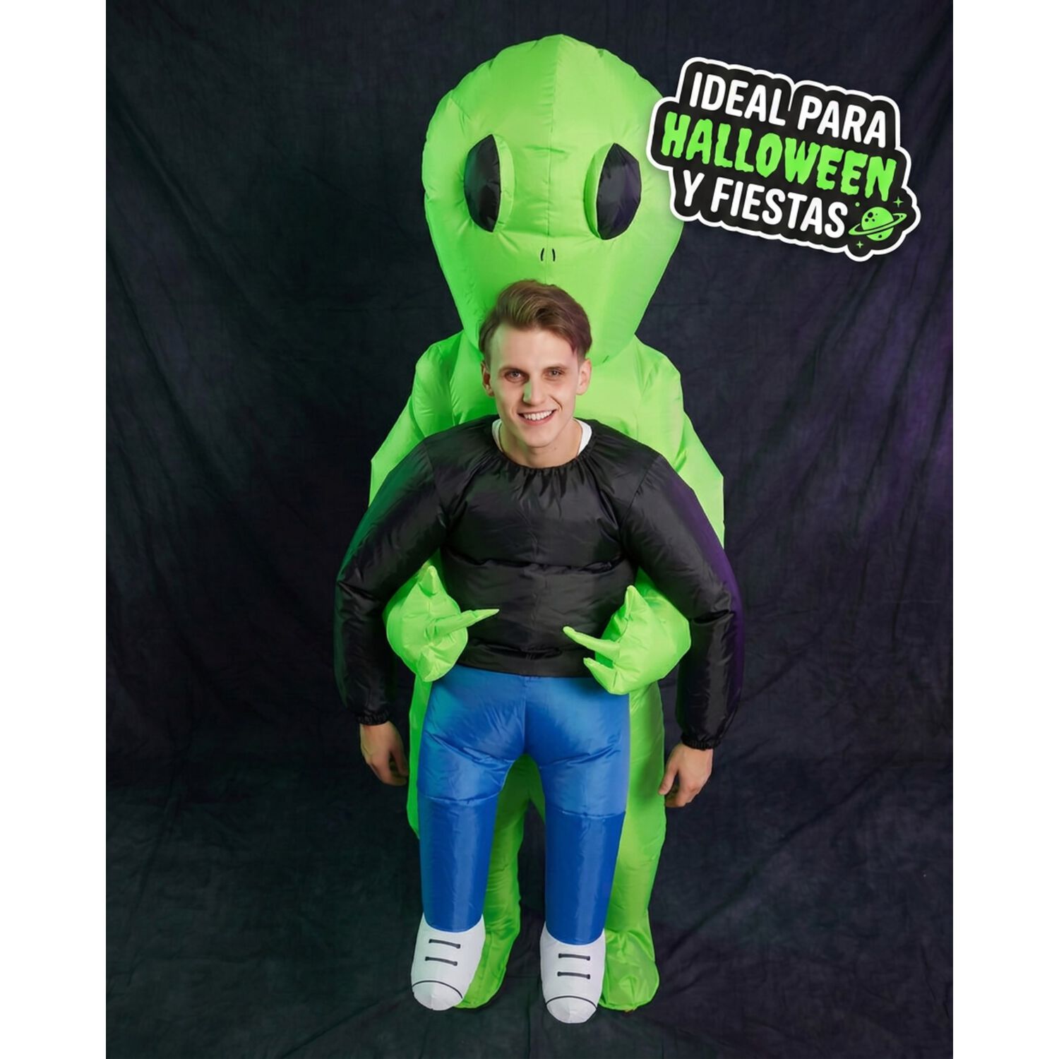 Disfraz Inflable Marciano Para Adulto image number 2.0