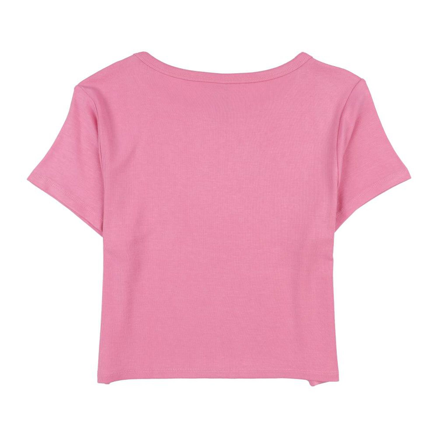Polera Crop Manga Corta Cuello Redondo Mujer Freedom image number 1.0