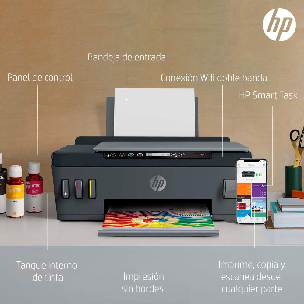Impresora Inalámbrica Hp Smart Tank 515 Todo-en-uno en Oferta | Hites.com