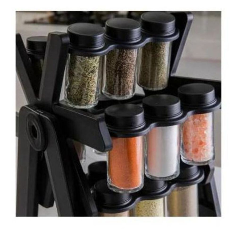 Especiero Giratorio Cocina 18 Frascos Rotativo 360 Practico image number 3.0