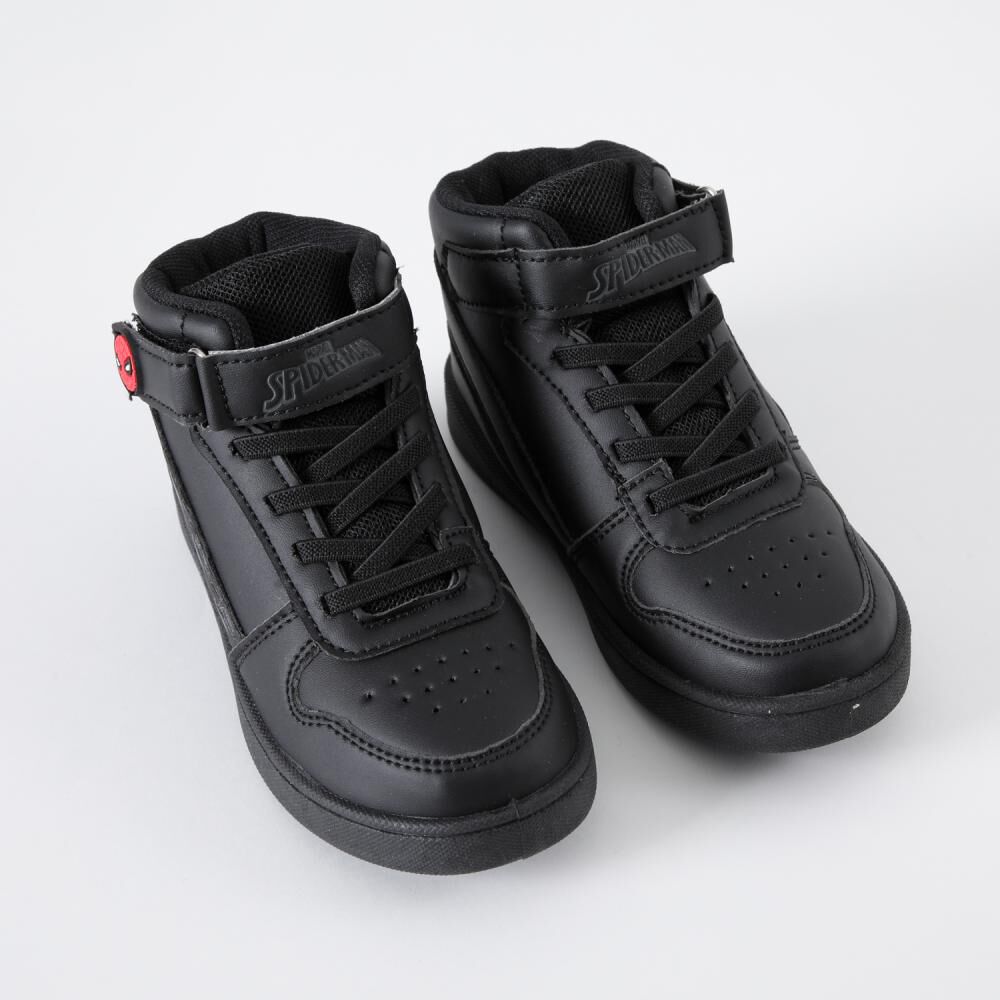Zapatilla Escolar Niño Spiderman Negro image number 1.0