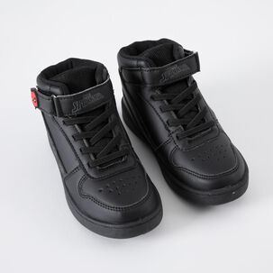 Zapatilla Escolar Niño Spiderman Negro