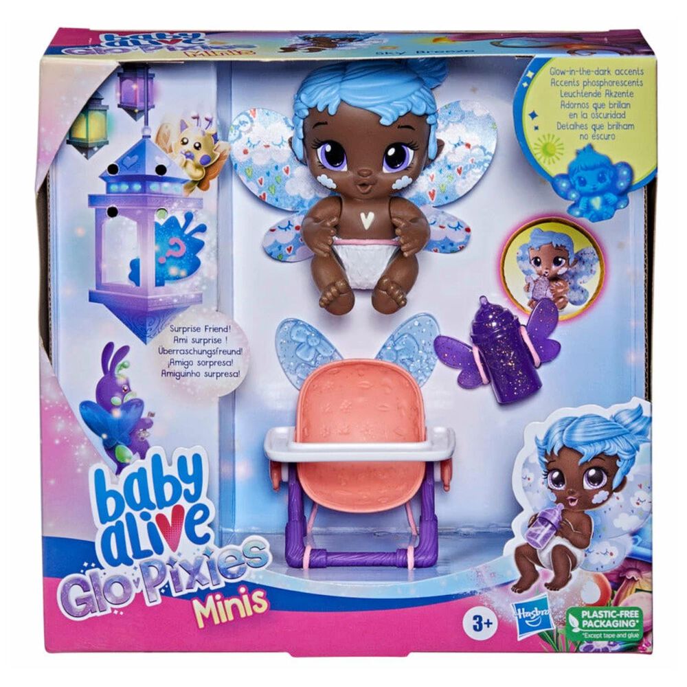 Juguete Muñeca Ada Baby Alive Glo Pixies Minis Sky Breeze image number 1.0