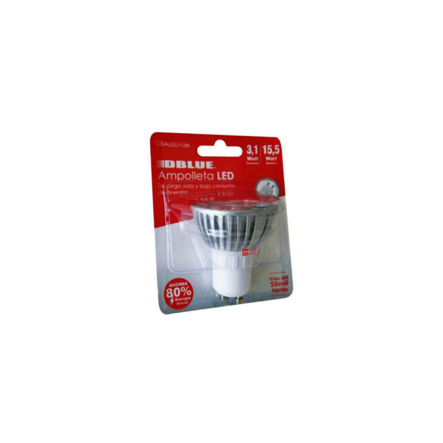 Ampolleta Led 3,1w Conector Gu10 - Ps image number 2.0