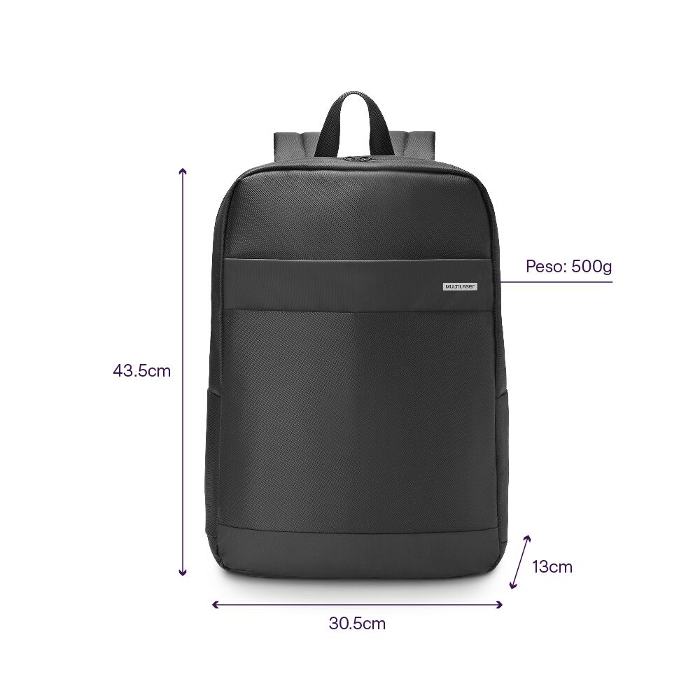 Mochila Notebook Multilaser Elegance Bo439 image number 4.0